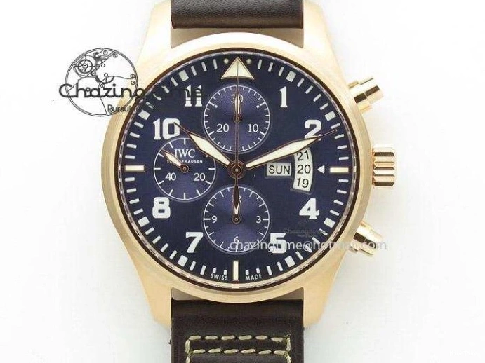 MIROTIME 0308 Big Pilot Top Gun Miramar PVD Plated Titanium on Green Nylon Strap A23J Refined 7398